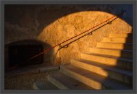 Svítání na Zámeckých schodech