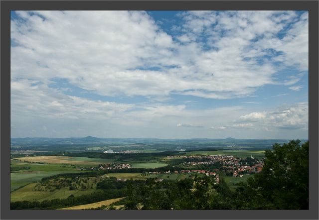 Pohled z roudnické vyhlídky