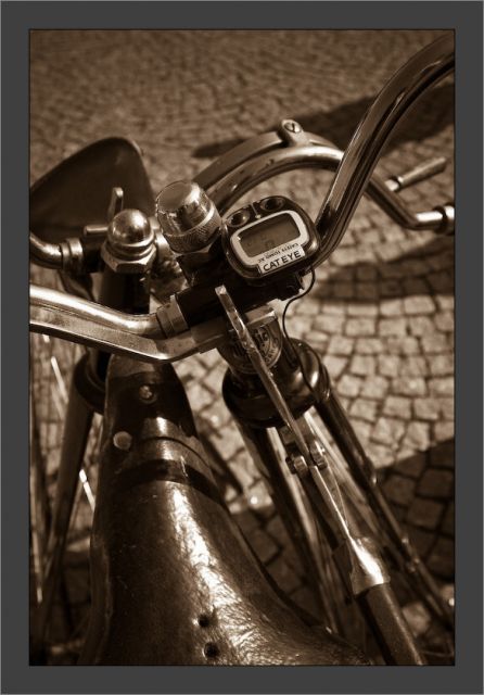 Tachometr na velocipedu
